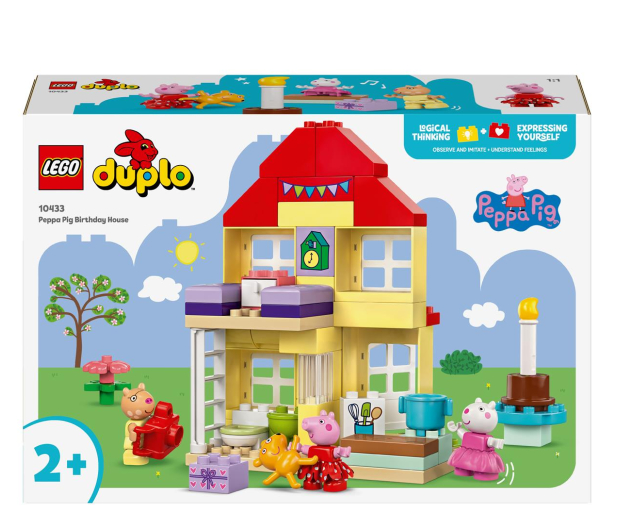 LEGO DUPLO IP 2 2024 PINK 10433 Urodzinowy domek Peppy - 1248402 - zdjęcie